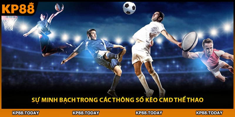 Sự minh bạch trong các thông số kèo CMD Thể Thao